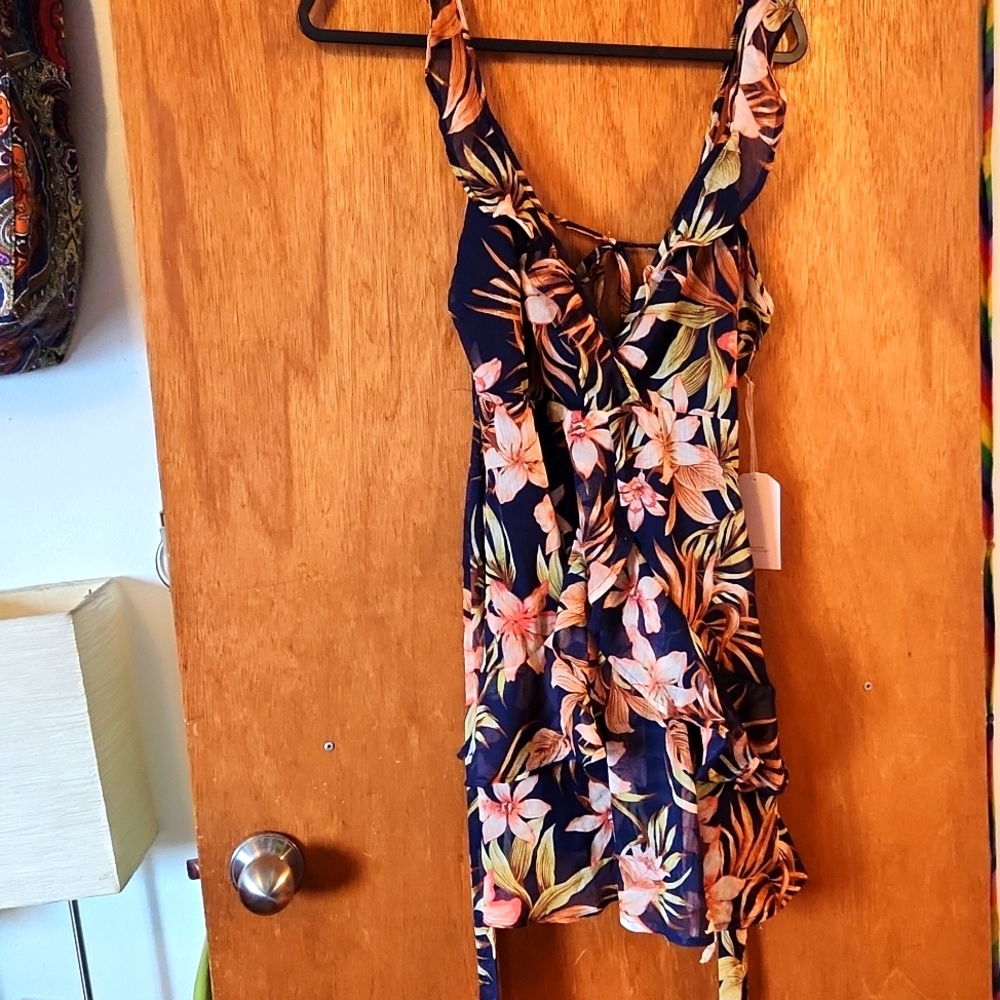 Blashe tropical blouse tank